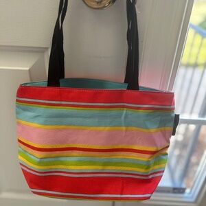 Vincelli Striped Tote Bag